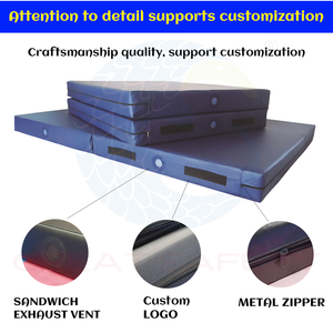 2025 Landing Crash Mat Différentes tailles Tapis de gymnastique pliants Subventions de fret Landing Crash Mat pour la compétition d'entraînement - Product Image 2