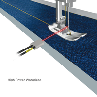 Sonde de capteur à fibre optique haute puissance Senpum, à réflexion diffuse, faisceau focalisé, résistance flexible, pour FU-40