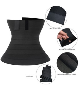 Bande élastique amincissante en <span class=keywords><strong>latex</strong></span> pour le <span class=keywords><strong>ventre</strong></span>, extensible, bande plate pour le <span class=keywords><strong>ventre</strong></span>, <span class=keywords><strong>ceinture</strong></span> de maintien pour le <span class=keywords><strong>ventre</strong></span>, <span class=keywords><strong>ceinture</strong></span> d'entraînement pour la taille - Product Image 4