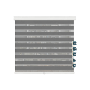 Stores zébrés sans fil pour fenêtres, stores à rouleau double couche, filtrage de la lumière pour fenêtre - Product Image 1