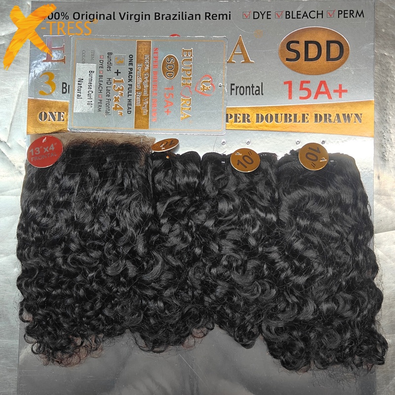 Burmese Curly Clip in Hair Extensions