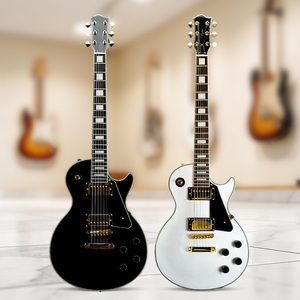 Guitare électrique professionnelle de haute qualité à 6 cordes ; Guitare électrique LP adaptée aux performances en solo - Product Image 1