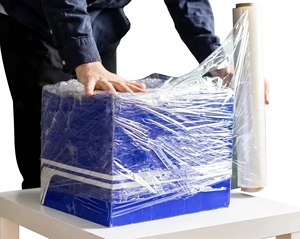 Avvolgitrice Orizzontale a Flusso Continuo per Film PE con Taglierina e Supporto per Vassoi in Cartone - Product Image 5