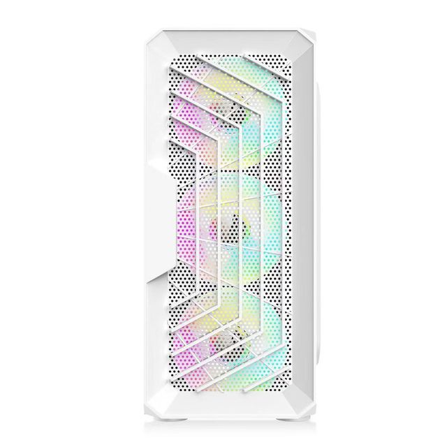 085 Direct Metal RGB Vertical Desktop PC Case MTX/Mini Tower for Gamer PCs Gaming Computer Assembling Cases & Towers