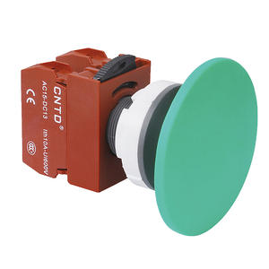 CNTD Changde C3PNM6 Push-<b>Button</b> Switch Self-Resetting 3A Plastic <b>Metal</b> IP65 Custom Momentary Control Head Size 60 Opening 30 - Product Image 6