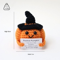 Vente en gros de poupées en crochet faites à la main, jouets amigurumi, cadeau encourageant, décoration de bureau