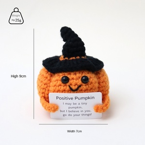 Vente en gros de poupées en crochet faites à la main, jouets amigurumi, cadeau encourageant, décoration de bureau - Product Image 2