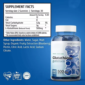 Private Label L-glutatione gommose sbiancamento della pelle Glutathion Gummy Glutathion - Product Image 2