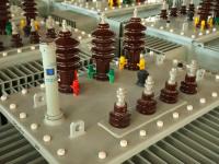 Transformateur électrique de haute qualité, moyenne et haute tension, triphasé, bobine ronde, immergé dans l'huile, transformateur de puissance S20/S22 200 kVA 50 Hz, transformateur de puissance industriel