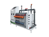 Machine de fertilisation intelligente à pompe intégrée, haute productivité, distribution automatique et uniforme pour l'irrigation goutte à goutte