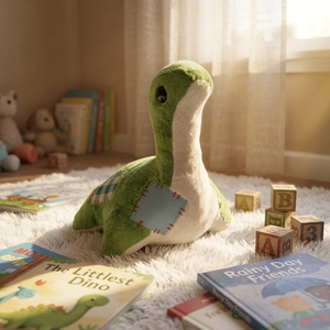 Peluche Nessie Patchwork di Apex Legends, Bambola di Peluche Wattson per Fan e Bambini - Product Image 6