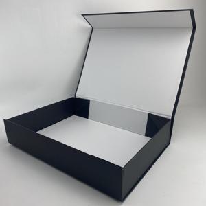 Elegant Ribbon Closure Decorative Collapsible Rigid <b>Box</b> Luxury Cardboard <b>Foldable</b> Gift <b>Box</b> for Subscription <b>Box</b> Sets - Product Image 5