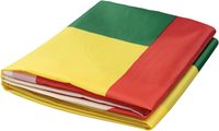 Drapeau national du Togo, 3x5 pieds, 100% polyester, imprimé recto-verso, vente en gros, nouveauté