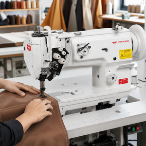 Machine à coudre manuelle VMA de haute qualité à point noué, double aiguille, barre à aiguille fendue, pour sacs et bagages en cuir - Product Image 4