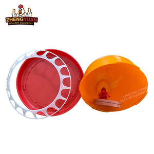 Bebedero automático de plástico para pollos para aves de corral domésticas, <span class=keywords><strong>patos</strong></span> y pollos de engorde, pavo para uso en granjas de capas - Product Image 2
