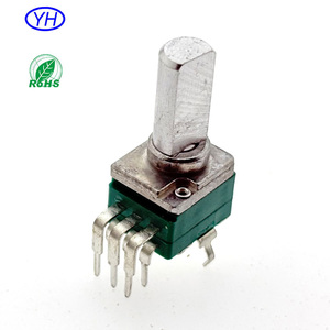 Potenciómetro Rotatorio R0923GH de Alta Calidad para Audio y Video, 5K 10k 20k 50k 100k 500K RV097 RK09 10k 9mm, Sin Rosca - Product Image 3