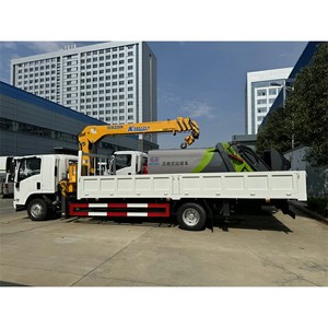 Prix d'usine pour mini-grue mobile de 4 tonnes, grue montée sur camionnette, prix de la grue montée sur mini-camion - Product Image 1