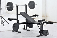 Barbell de salle de fitness ZYFIT, presse de banc, chaise d'exercice pliante, équipement d'exercice assis