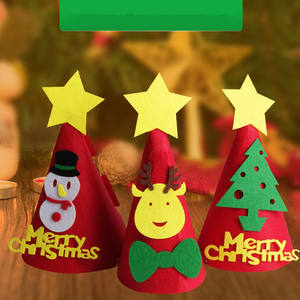Hot Sale Top Quality <b>Christmas</b> <b>Hats</b> Children <b>Adults</b> <b>Christmas</b> Decorations <b>Hats</b> <b>for</b> <b>Christmas</b> Party NA145 - Product Image 3