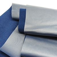 Tissu en velours enduit de TPU 100% polyester imperméable, résistant à l'eau, coupe-vent, léger, extensible, durable et doux pour vêtements