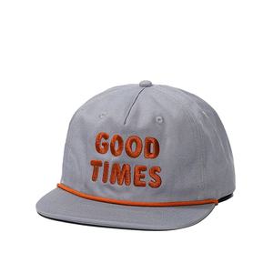 Gorro de Béisbol de 5 Paneles con Visera Plana, Bordado Personalizado con Logotipo, Cierre a Presión, de Algodón - Product Image 1