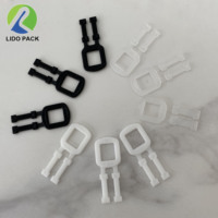 Boucle en plastique PP blanche, Design économique personnalisé, à la mode, boucle en plastique, blanche