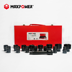 Maxpower 20 cái 1/<span class=keywords><strong>2</strong></span> "Ổ cắm ổ cắm cờ lê thiết lập với tác động mở rộng thanh và phổ doanh - Product Image 1