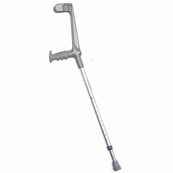 Bme3003 cotovelo de alumínio aço inoxidável sob braço crutch para artesanato