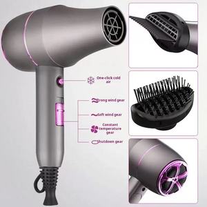 <span class=keywords><strong>Secador</strong></span> de pelo iónico de 2000W, fuerte viento frío y caliente, protección contra sobrecalentamiento, boquilla de Peine de aire, cuidado del cabello de iones negativos para hoteles y hogares - Product Image 4