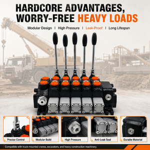 Control Remoto Inalámbrico Industrial para Equipos Pesados, Joystick Hidráulico, Múltiples Funciones, Operación Proporcional Sincrónica, IP68 - Product Image 1