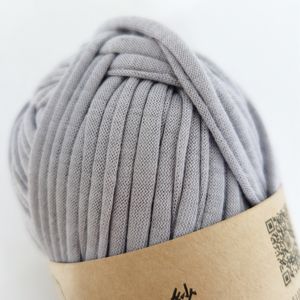 Fil artisanal <span class=keywords><strong>zpagetti</strong></span>, boule de fil, bande de tissu en polyester, t-shirt, fil pour tricot à la main - Product Image 5