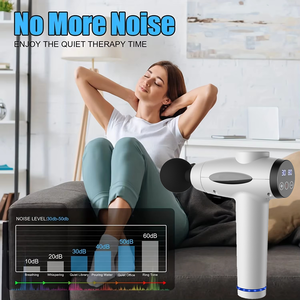 2025 novo modelo tecido profundo pequeno músculo arma massageador portátil elétrico facial corpo percussão <span class=keywords><strong>mini</strong></span> massagem arma - Product Image 5