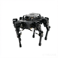 ROS Open-Source Biomimetischer Vierbeiniger Roboterhund |   Raspberry Pi 5 Laser-Radar SLAM |   Elektromechanischer Antrieb |   7,4V 0,72kg |