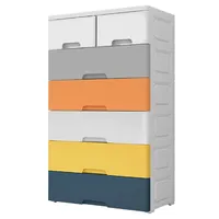 Cabinet Clothes Nafenai Large Drawer Storage Cabinet Snack Storage Box Plastic Bedroom Clothes Plastic Storage Cabinet