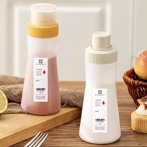 Ketchup Squeeze Bouteille Conteneur À Salade Boîte Avec Couvercle Portable Sauce De Soja Boîtes De Rangement <span class=keywords><strong>Moutarde</strong></span> Sauces Distributeur Outils De Cuisine - Product Image 2