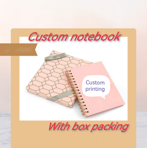 주문 로고 두꺼운 표지의 책 주 책 Libretas 의제 Diari 종이 책 인쇄 A5 A4 점선 학교 일 계획자 나선형 일기 노트북 - Product Image 2