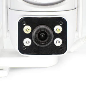 Telecamera di Sicurezza Intelligente HD 1080P a Doppia Lente con Visione Notturna <span class=keywords><strong>e</strong></span> Doppia Illuminazione per Monitoraggio Domestico - Product Image 4