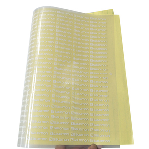 PET Material Type and Textiles Application heat transfer logo label - Product Image 3
