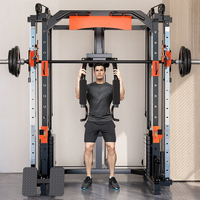 WENDY Multi-Smith Power Rack, équipement de salle de sport commercial, machine Smith multifonctionnelle pour les exercices de fitness des jambes, musculation