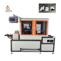 Machine de perçage, taraudage, chanfreinage et découpe pour charnières en aluminium - PLC Servo 4-en-1 à alimentation automatique, haute précision ±0,05 mm