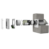 Système de ventilation d'air ambiant Airwoods ERV avec récupération d'énergie, connexion sans fil, contrôle par capteur de CO2
