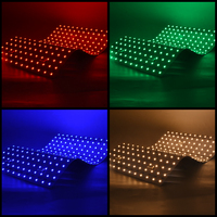 Panneau lumineux LED flexible RGBW 24V 5050 ultra-fin découpable pour rétroéclairage de pierre d'onyx et décoration murale de luxe