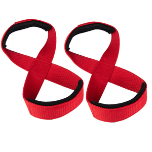 Sangles de poignet rembourrées en forme de 8 pour entraînement, tractions, fitness, haltérophilie et soulevé de terre - Product Image 1