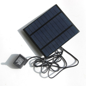 Solar Water Pump 2.5W 5V Solar Panel Charger For Garden Fountain <b>Floating</b> Water Feature Low Pressure Monocrystalline Silicon - Product Image 2