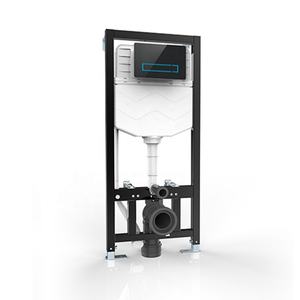 Tanque de <span class=keywords><strong>agua</strong></span> de plástico <span class=keywords><strong>para</strong></span> inodoro inteligente, marco de Metal HDPE, doble descarga - Product Image 2