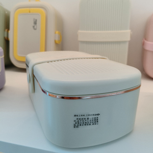 เครื่องอุ่นอาหารไฟฟ้าแบบพกพาคุณภาพสูง ชาร์จได้ ทำจากสแตนเลส ดีไซน์น่ารัก ใช้สำหรับบุฟเฟ่ต์ กล่องข้าวกลางวัน รุ่น KL02004 - Product Image 2