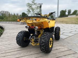 <span class=keywords><strong>Cuatrimoto</strong></span> Todoterreno Amarilla de <span class=keywords><strong>4</strong></span> Ruedas y 125cc, <span class=keywords><strong>4</strong></span> Tiempos, con Cabrestante y Barra de Luces LED, ATV EC - Product Image 6