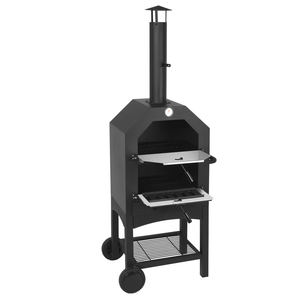 <span class=keywords><strong>Four</strong></span> de boulangerie-<span class=keywords><strong>Pizza</strong></span> Commercial extérieur à <span class=keywords><strong>bois</strong></span> de 13 pouces à Double couche - Product Image 5