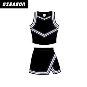 Abbigliamento per Allenamento Cheerleader in Vendita, Design Personalizzato, Top e Gonne per Uniformi da Cheerleading - Product Image 6