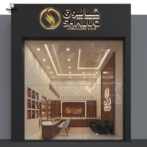 ตู้โชว์เครื่องประดับหรูหรา |   ตู้โชว์กระจกสั่งทำพิเศษสำหรับร้านค้าระดับไฮเอนด์ |   โซลูชั่นการออกแบบตกแต่งภายในร้านขายเครื่องประดับแบบครบวงจร - Product Image 5